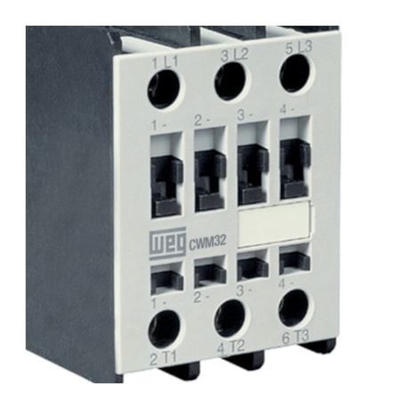 Contator Tripolar 32A 220V 1na CWM32-10-30 V26 WEG-9d111154-27a4-4324-99fc-c4af91353442
