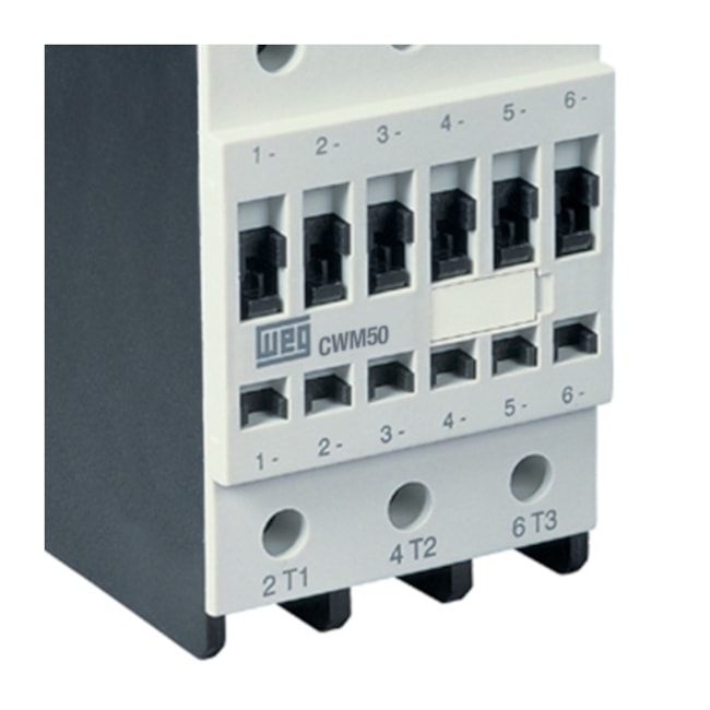 Contator Tripolar 50A 110V 1na+1nf CWM50-11-30 D13 WEG-29314665-78fb-4a8b-9de4-dcebabd55bd7
