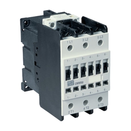 Contator Tripolar 50A 110V 1na+1nf CWM50-11-30 D13 WEG-67df7a52-24b0-4fb8-8f27-96b31a28bdb9