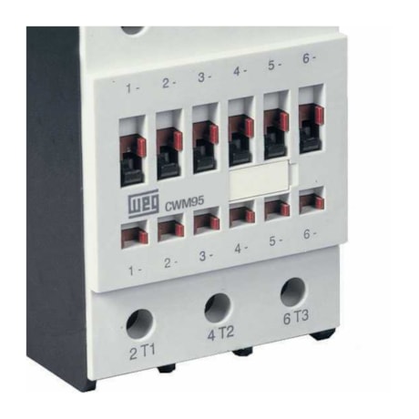 Contator Tripolar 95A 220V 1na+1nf CWM95-11-30 V26 WEG-772a1685-5db4-4895-9bcb-51e3df530170
