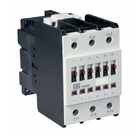 Contator Tripolar 95A 220V 1na+1nf CWM95-11-30 V26 WEG-e18102ef-cc3f-4bb9-9689-5354fbb3730a