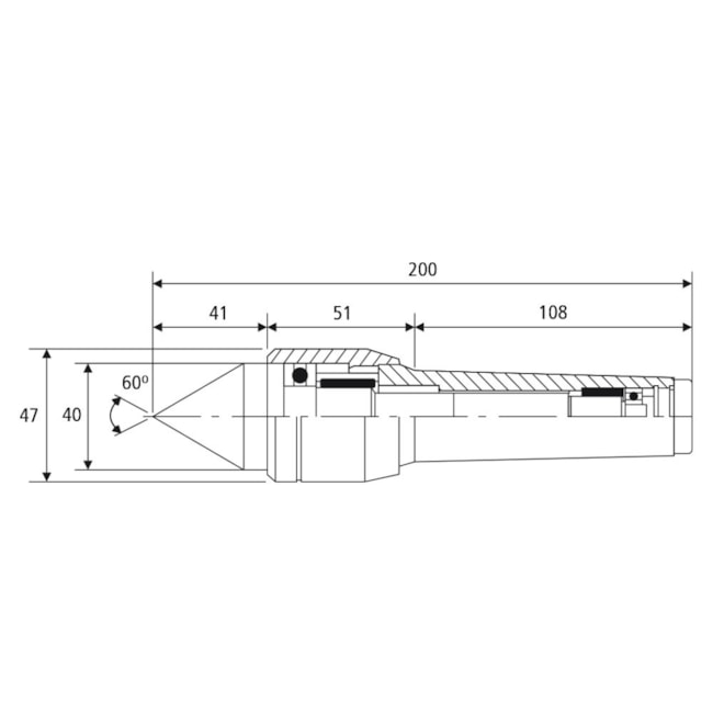 Contra Ponta Rotativo CM4 600Kg X 3000Rpm HS-MT4 (A) HQT-a76f9a2f-d5e7-495a-a689-6b87e47f3fdd