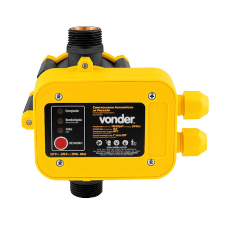 Controlador Automático de Pressão Bivolt para Bomba D' Água 6686110220 VONDER