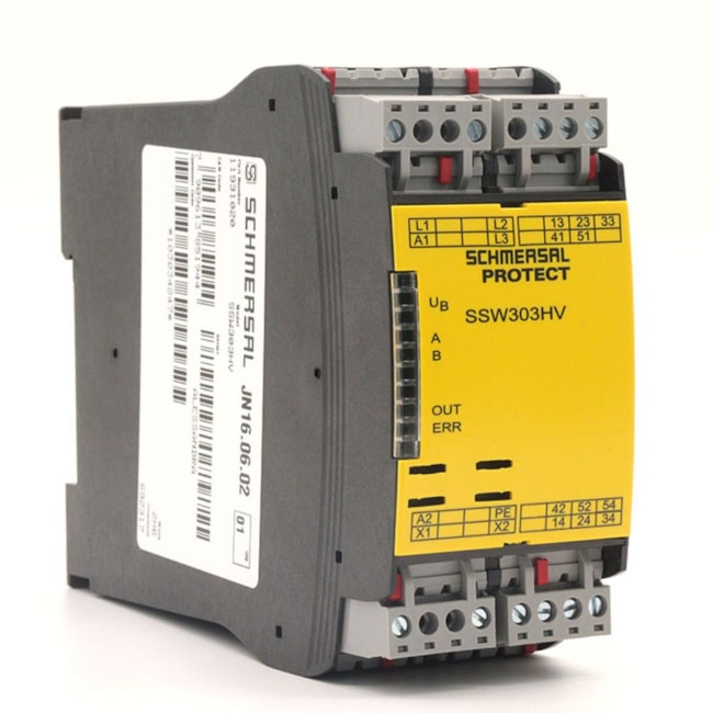 Controlador de Segurança 24VDC SSW303HV-7S ACE SCHMERSAL-c56b4143-3fcd-43e5-82b1-f87c734cfa68