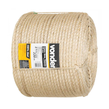 Corda de Sisal 10mmX220m 3 Pernas 8056100000 VONDER-034e893e-0a07-4bec-aa4f-d654c0be21e2