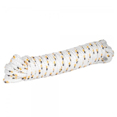 Corda Multifilamento Trançada 10,0mmx10m Branca Detalhes Preto e Amarelo Cartela 10metros 8046010010 VONDER-a38542fc-1f95-4c23-933b-40e7f90770ef