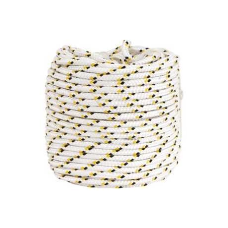 Corda Multifilamento Trançada 10mmX110m Branca com Detalhes Amarelo e Preto 8053101000 VONDER-52ba5793-9737-4d8e-8915-56ffa019502d