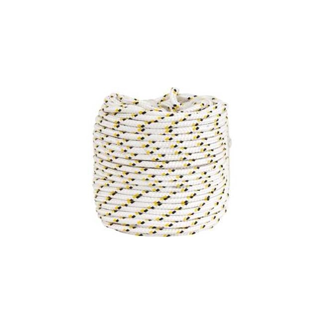 Corda Multifilamento Trançada 10mmX110m Branca com Detalhes Amarelo e Preto 8053101000 VONDER-db087681-e67e-4f5d-b434-03455f45e825