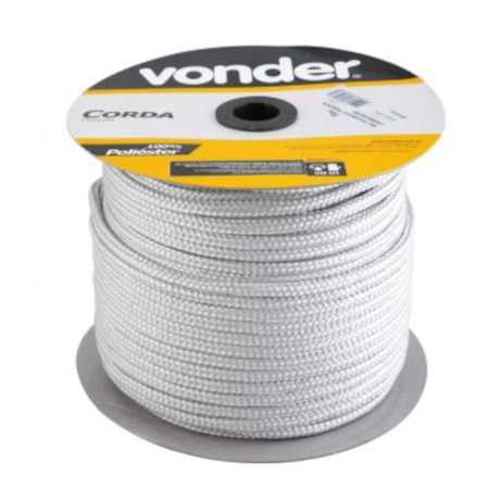 Corda Multifilamento Trançada 10mmX147m Branca 8044510147 VONDER-ab015f1f-951e-4b5a-883d-58f44be110a6