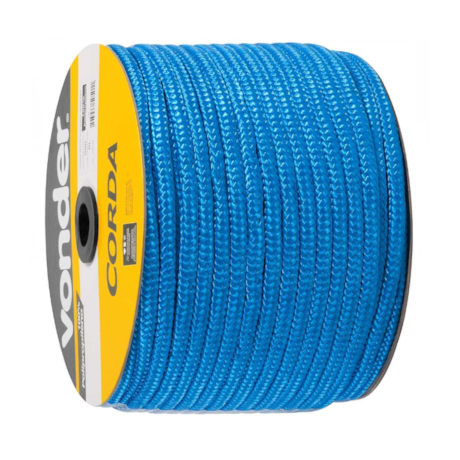Corda Multifilamento Trançada 10mmX190m Azul 8053101911 VONDER-921baba0-f93c-41b2-a331-c500d25428e7