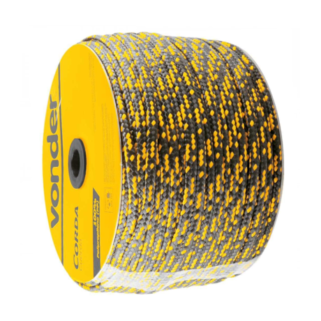 Corda Multifilamento Trançada 10mmX190m Preta e Amarela 8053201760 VONDER-6d9c1471-f3ca-4321-8d75-6952a28d846d