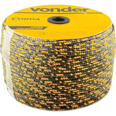 Corda Multifilamento Trançada 12mmX140m Amarela e Preta 8053221280 VONDER-2b0d3e1c-24b7-4bf8-a075-38446f611ac8