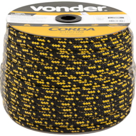 Corda Multifilamento Trançada 12mmX140m Cores Diversas 8053121280 VONDER