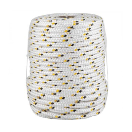 Corda Multifilamento Trançada 12mmX50m Branca com Detalhes Amarelo e Preto 8053120500 VONDER-306b6394-6d95-4023-92f7-def099823b29