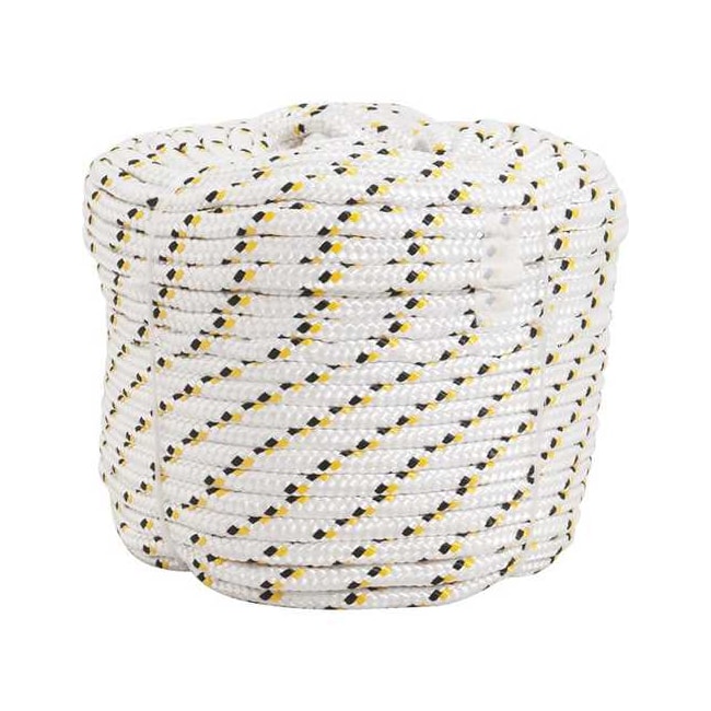 Corda Multifilamento Trançada 16mmX110m Branca com Detalhes Amarelo e Preto 8053161000 VONDER-28cfefb0-a03f-4806-a733-c8ba3093e68d