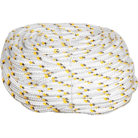 Corda Multifilamento Trançada 19mmX110m Branca com Detalhes em Amarelo e Preto 8053181000 VONDER-9528eb1d-fa7a-4ad2-9bc9-f5e9e293921f