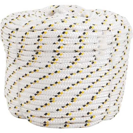 Corda Multifilamento Trançada 19mmX50m Branca com Detalhes em Amarelo e Preto 8053180500 VONDER-9003699d-4f52-40cc-8ea6-9dbbee5d3b77