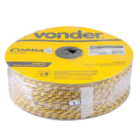 Corda Multifilamento Trançada 4,0mm x 360m Cores Diversas 8053004360 VONDER-6af90209-78f7-4486-b76a-0b08b0c1d768