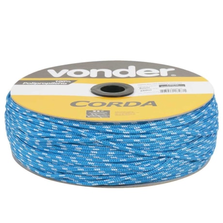 Corda Multifilamento Trançada 5,0mm x 250m Cores Diversas 8053005250 VONDER-1d1ee367-fa16-4c0a-bf4d-c4674ae0630c