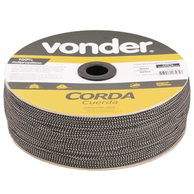 Corda Multifilamento Trançada 6,0mm x 165m Cores Diversas 8053061920 VONDER-c15b76ea-08a6-4693-8e7c-4c0924eed9bc