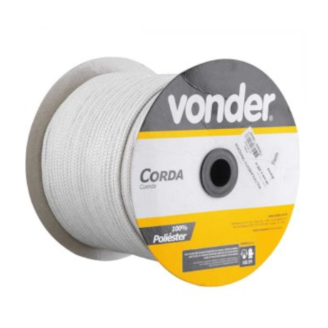 Corda Multifilamento Trançada 8mmX228m Branca 8044508228 VONDER-96ecabfb-e6df-4ef7-a9e6-209f96f1bea3