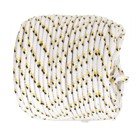 Corda Multifilamento Trançada 8mmX50m Branca com Detalhes Amarelo e Preto 8053080500 VONDER-03b2169a-f3d6-4188-9915-cddc07d1f06f