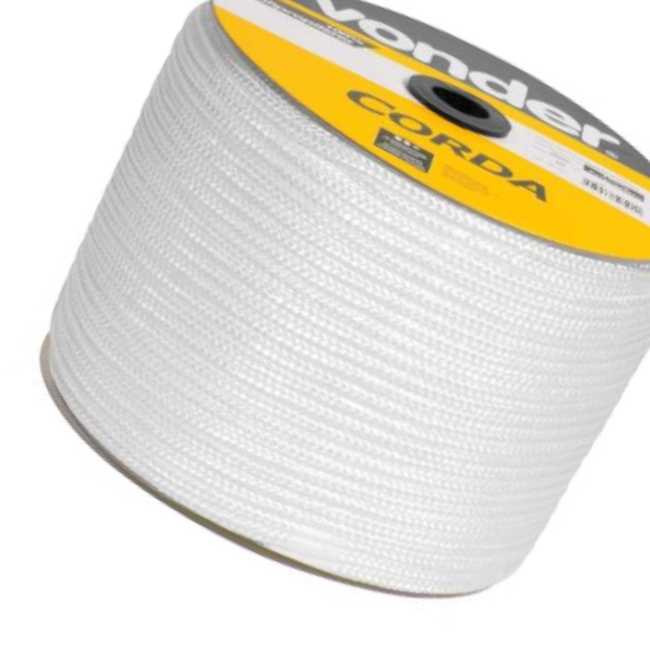 Corda Polipropileno Trançada 12mm Branca 8053012128 VONDER - VENDIDO POR METRO-43df25e6-41ca-46a6-9487-ea1c22fce1e5
