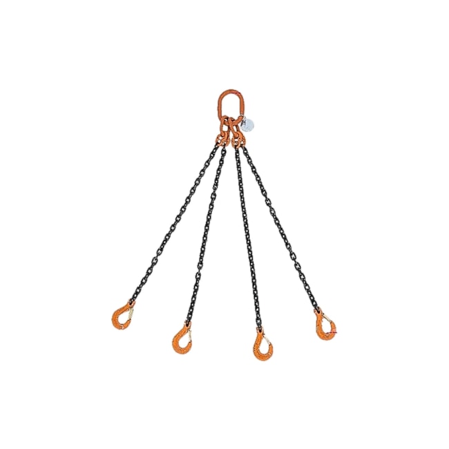 Corrente Elevação com 4 Braços 2 Metros 4.25 TON com Gancho Segurança 8094 ROBUR-dabf11cb-fcdb-4a2c-be4c-ee340206a8bd