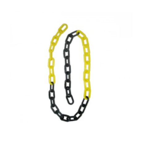 Corrente Plástica Preta/Amarela Elo 8mm por Metro 012504412 CARBOGRAFITE-f92cdbbd-159e-4327-b691-2b072d6a6625