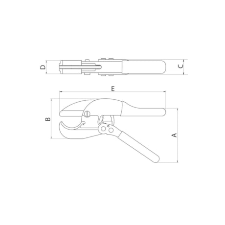 Corta Tubos PVC 63mm 44059163 TRAMONTINA PRO