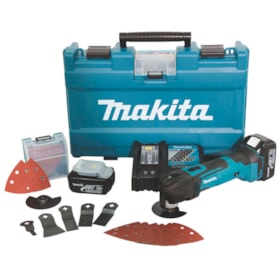 Cortadora Multifunção 18V com 2 Baterias 5.0Ah Carregador 110V/220V com Maleta DTM51RFEX2 MAKITA