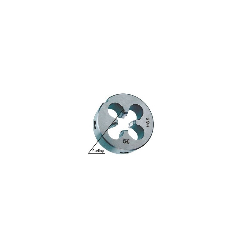 Filière M14 x 1,25 Mf HSS - Taraud DIN 223 - Filetage à gauche Filière M14 x 1,25 Mf HSS - Taraud DIN 223 - Filetage à gauche