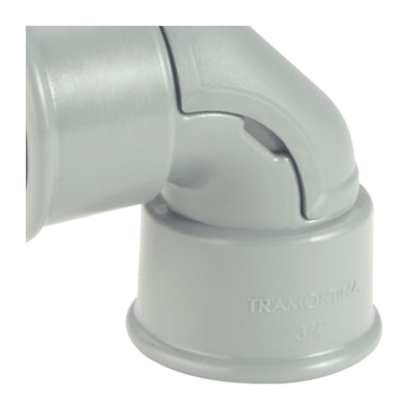 Cotovelo de PVC 90° com Janela para Inspeção 3/4