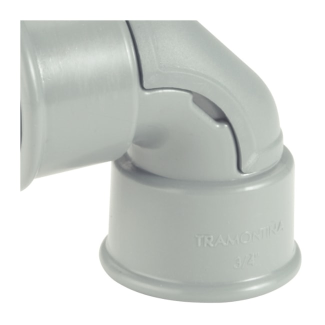 Cotovelo de PVC 90° com Janela para Inspeção 3/4