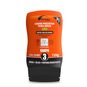 Creme de Proteção para Mãos 120g Grupo 3 Bisnaga 9310129 NUTRIEX