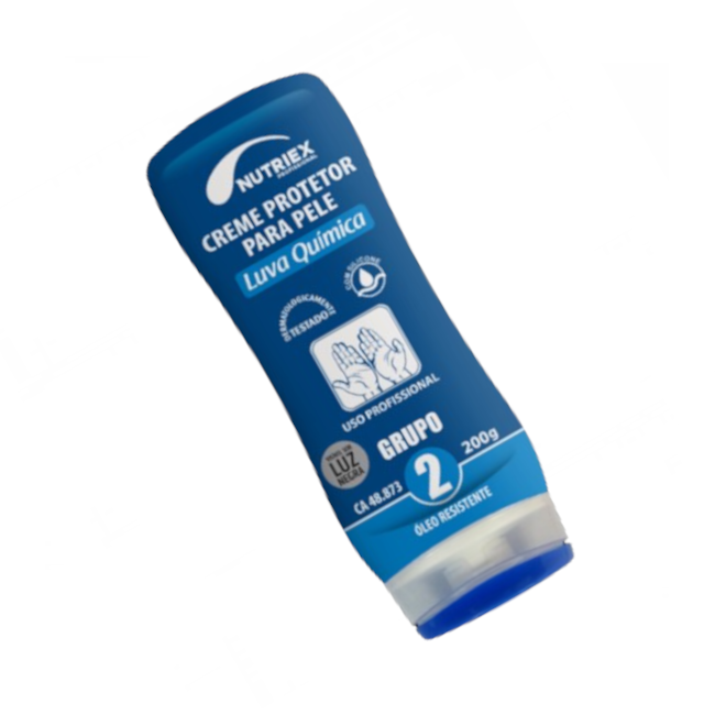 Creme Protetor Luva Química Grupo 2 Bisnaga 200g CA 48873 9210584 NUTRIEX-c2450318-9cfa-4d96-90be-83b14afcb0be