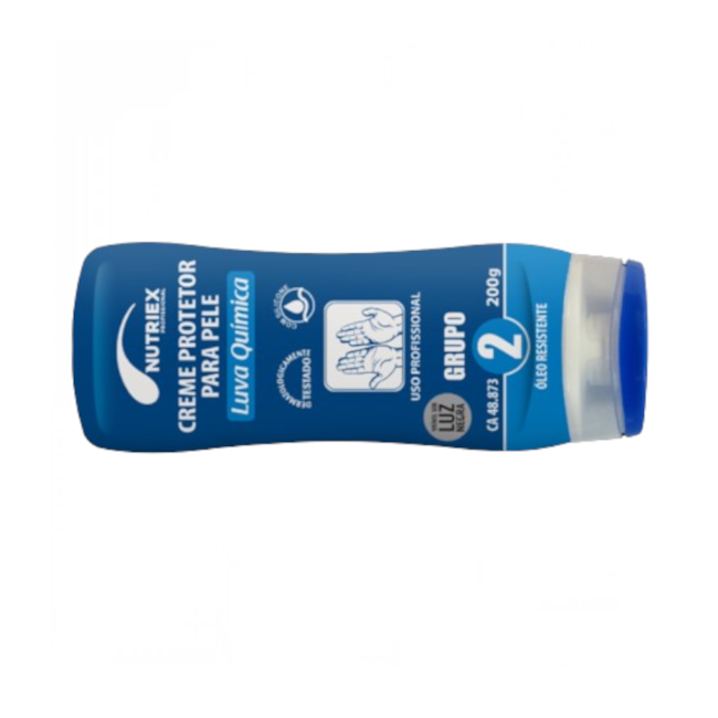 Creme Protetor Luva Química Grupo 2 Bisnaga 200g CA 48873 9210584 NUTRIEX-8b7e5965-fcc7-4bed-8055-9e15db1dd922