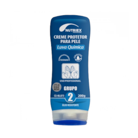 Creme Protetor Luva Química Grupo 2 Bisnaga 200g CA 48873 9210584 NUTRIEX
