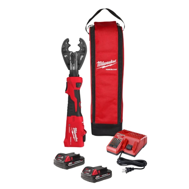 Crimpador de Terminal Force Logic 6T com 2 Baterias Carregador e Bolsa 2678-22 MILWAUKEE-740283a2-3531-45cb-bbdf-c7f035448022