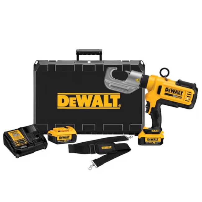 Crimpadora Terminal de Cabos 750MCM 20V com 2 Baterias 4.0 Ah 1 Carregador Bivolt e Maleta DCE300M2 DEWALT-464761fa-8750-4cb1-9715-13bf4942823b