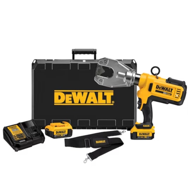 Crimpadora Terminal de Cabos 750McM 20V com 2 Baterias 4.0Ah 1 Carregador Bivolt e Maleta DCE350M2 DEWALT-f13481e4-c29c-40fc-b209-4fb35fb9971e