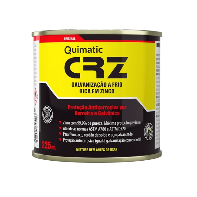 CRZ Galvanização a Frio 225ml DB1 QUIMATIC
											-153a4853-a5ae-4d4f-85da-b598c5bc770d