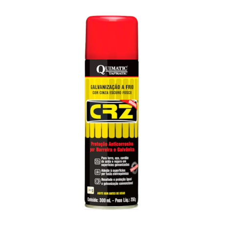 CRZ Galvanização a Frio Aerossol 300ml DM1 TAPMATIC-545675eb-e8d2-41cf-9f87-e34ddfe0e50f