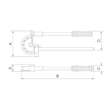 Curvador de Tubo 1/2