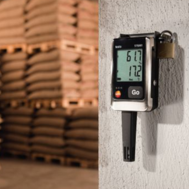 Data Logger de Temperatura e Umidade -20 a +55 °C 175 H1 TESTO-07751f76-56b5-4dbe-b3a5-d9c1d1714ad9