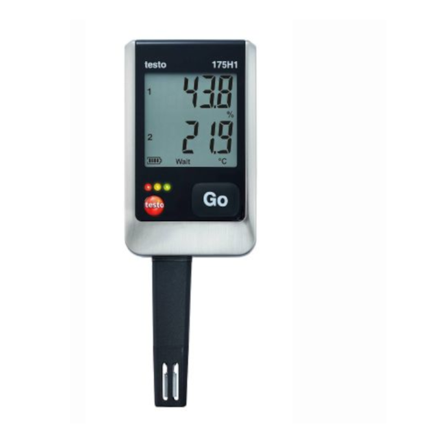 Data Logger de Temperatura e Umidade -20 a +55 °C 175 H1 TESTO-11b97f8a-58d8-402e-829c-9d39e2e6535d