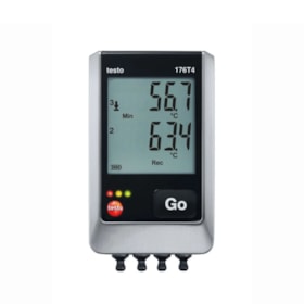 Data Logger Temperatura -200 a +1000°C TESTO 176 T4 TESTO