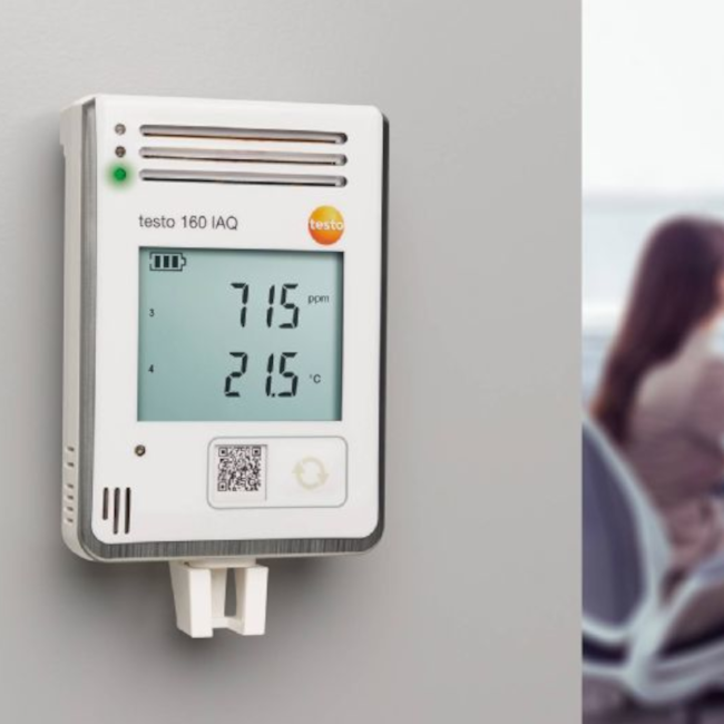 Data Logger Wifi para Temperatura/Umidade/CO2/Pressão Atmosférica 160 IAQ TESTO-b4cc5dd8-77f8-49c3-995c-ea64c851fd6a