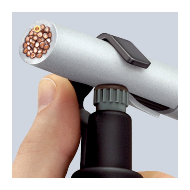 Decapador de Cabos com Corte Espiral 6mm a 29mm 16 30 135 SB KNIPEX-9ce50534-6627-41ed-8350-4a3a076d1d32