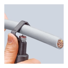 Decapador de Cabos Corte Espiral 19 a 40mm 16 30 145 SB KNIPEX